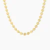 Collier Calliandra Acier Jaune