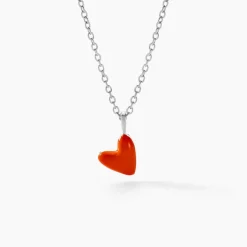 Collier Candies Argent Blanc