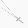 Collier Carola Argent Blanc Oxyde De Zirconium