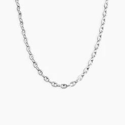 Collier Carrus Argent Blanc