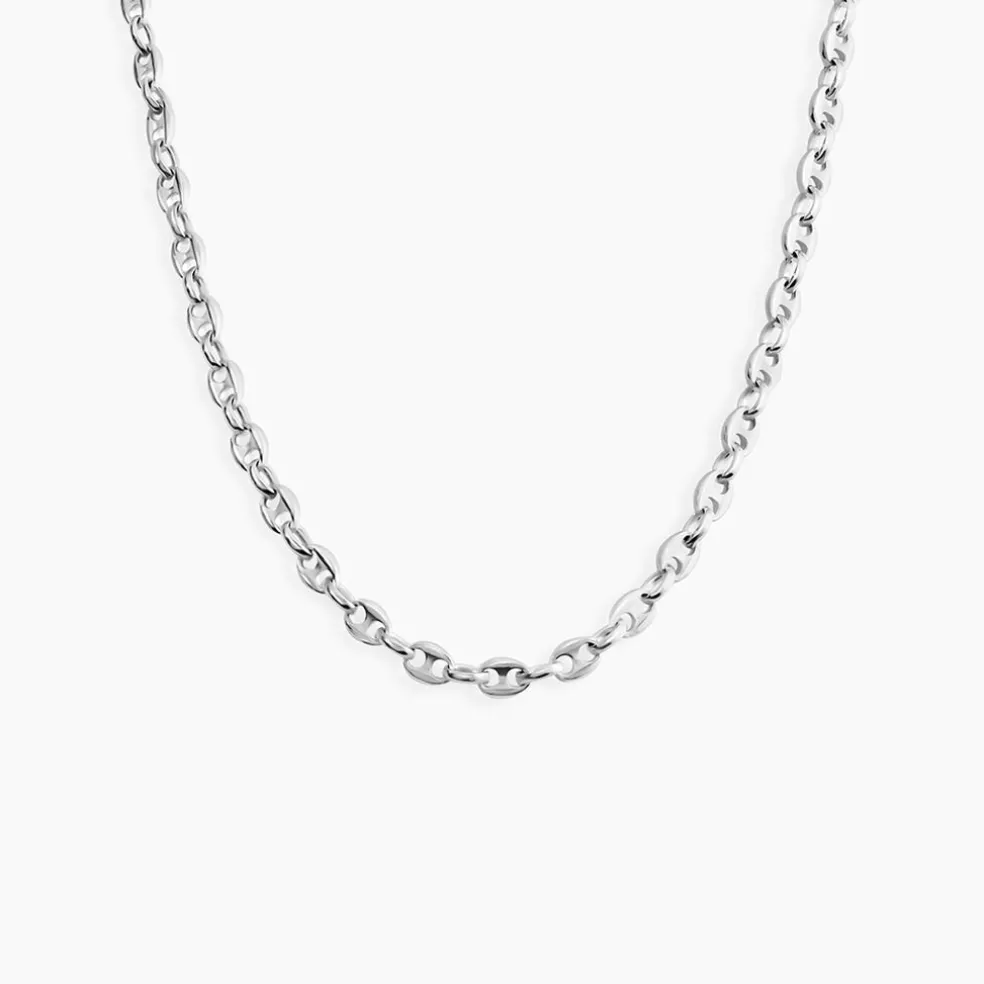 Collier Carrus Argent Blanc