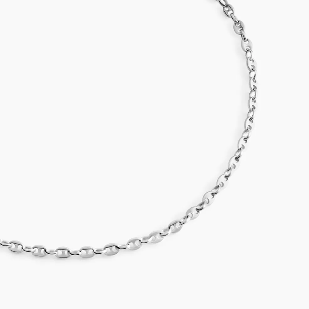 Collier Carrus Argent Blanc