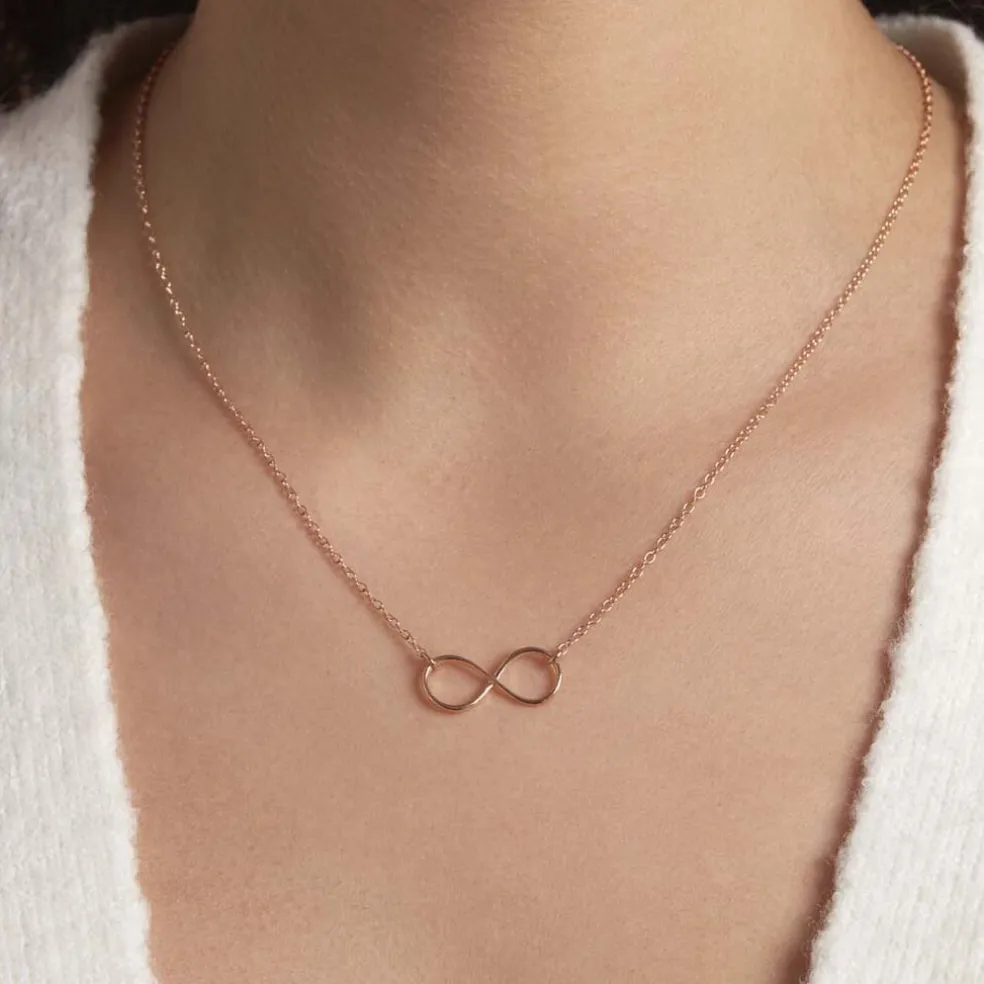 Collier Castilla Argent Rose
