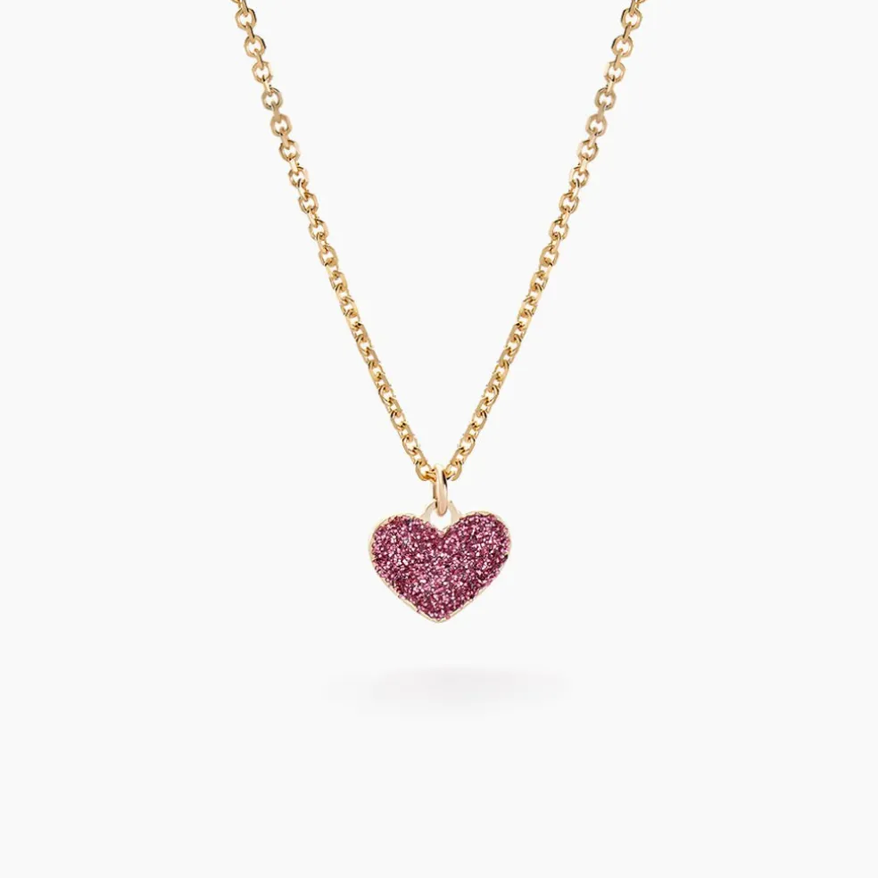 Collier Cerine Coeur Or Jaune