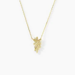 Collier Cezar Or Jaune Diamant