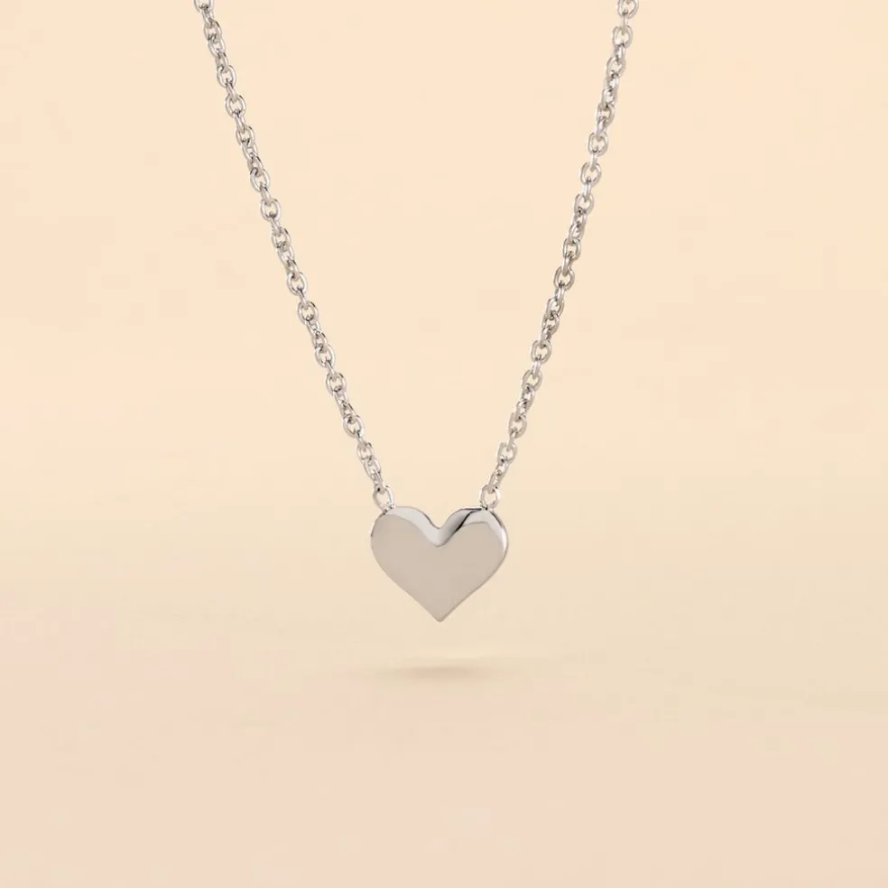 Collier Chandana Argent Blanc