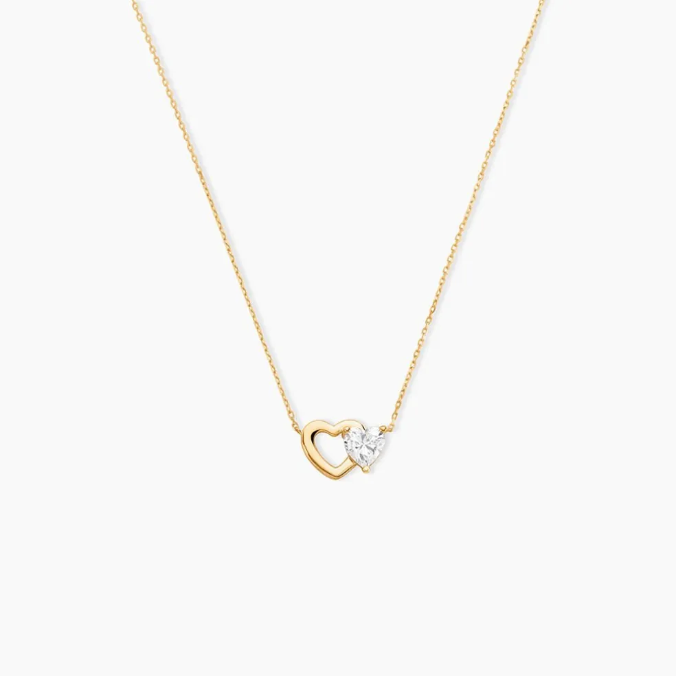 Collier Charlelie Or Jaune Oxyde
