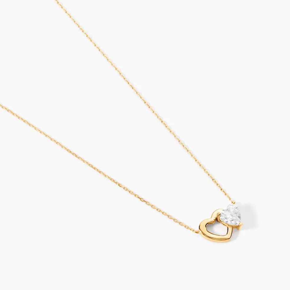 Collier Charlelie Or Jaune Oxyde