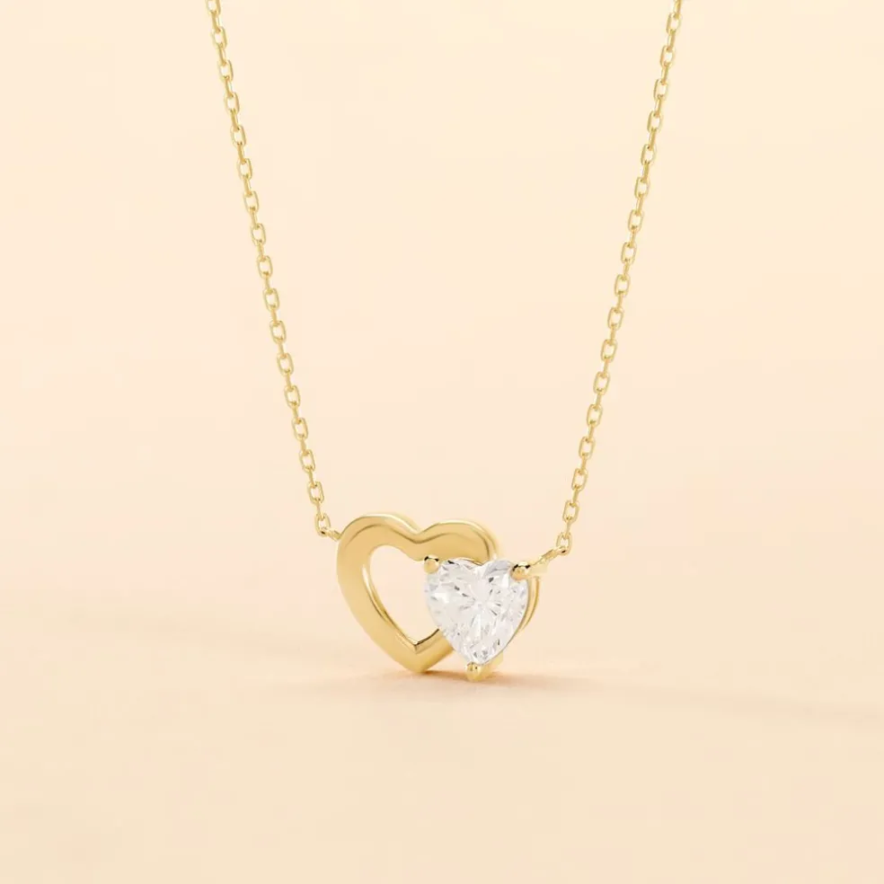 Collier Charlelie Or Jaune Oxyde