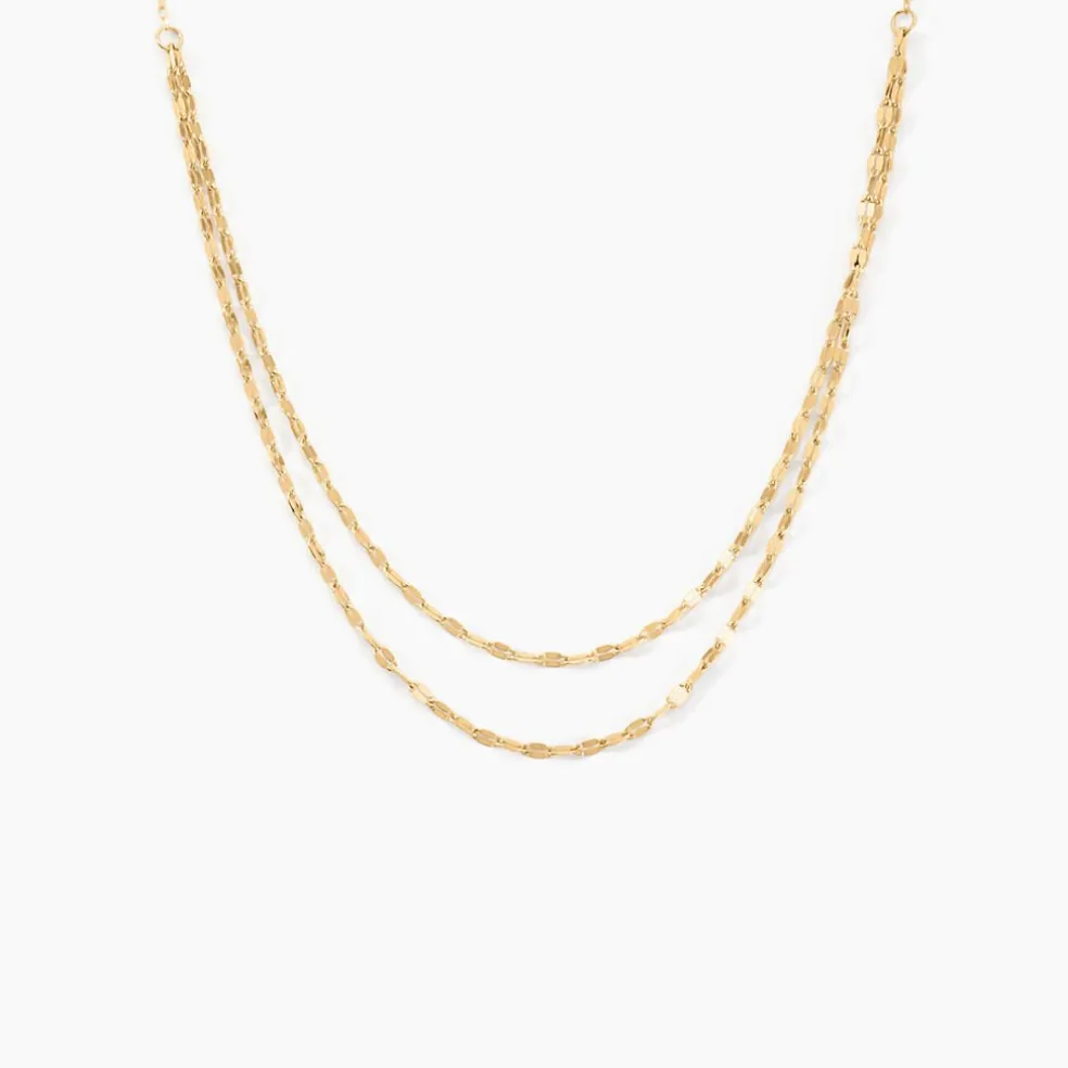 Collier Clareto Or Jaune