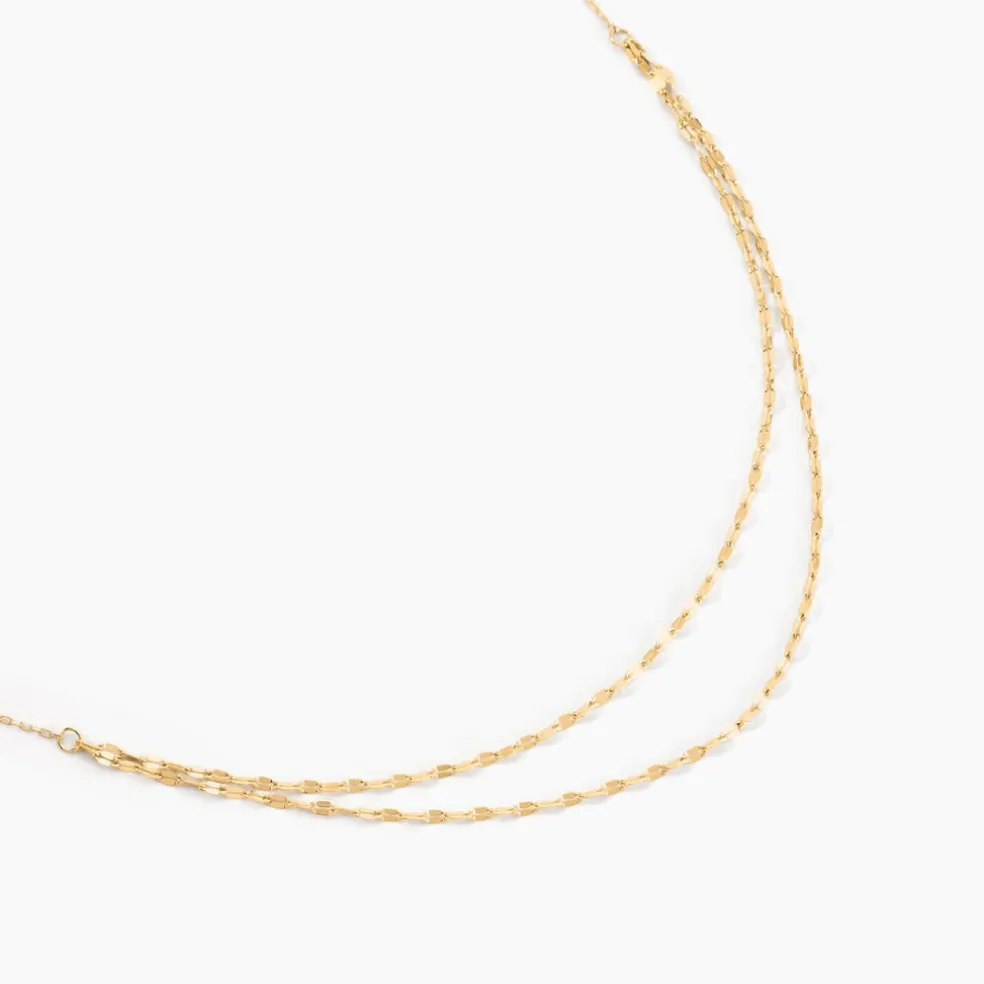 Collier Clareto Or Jaune