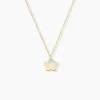 Collier Cleomelia Fleur Or Jaune