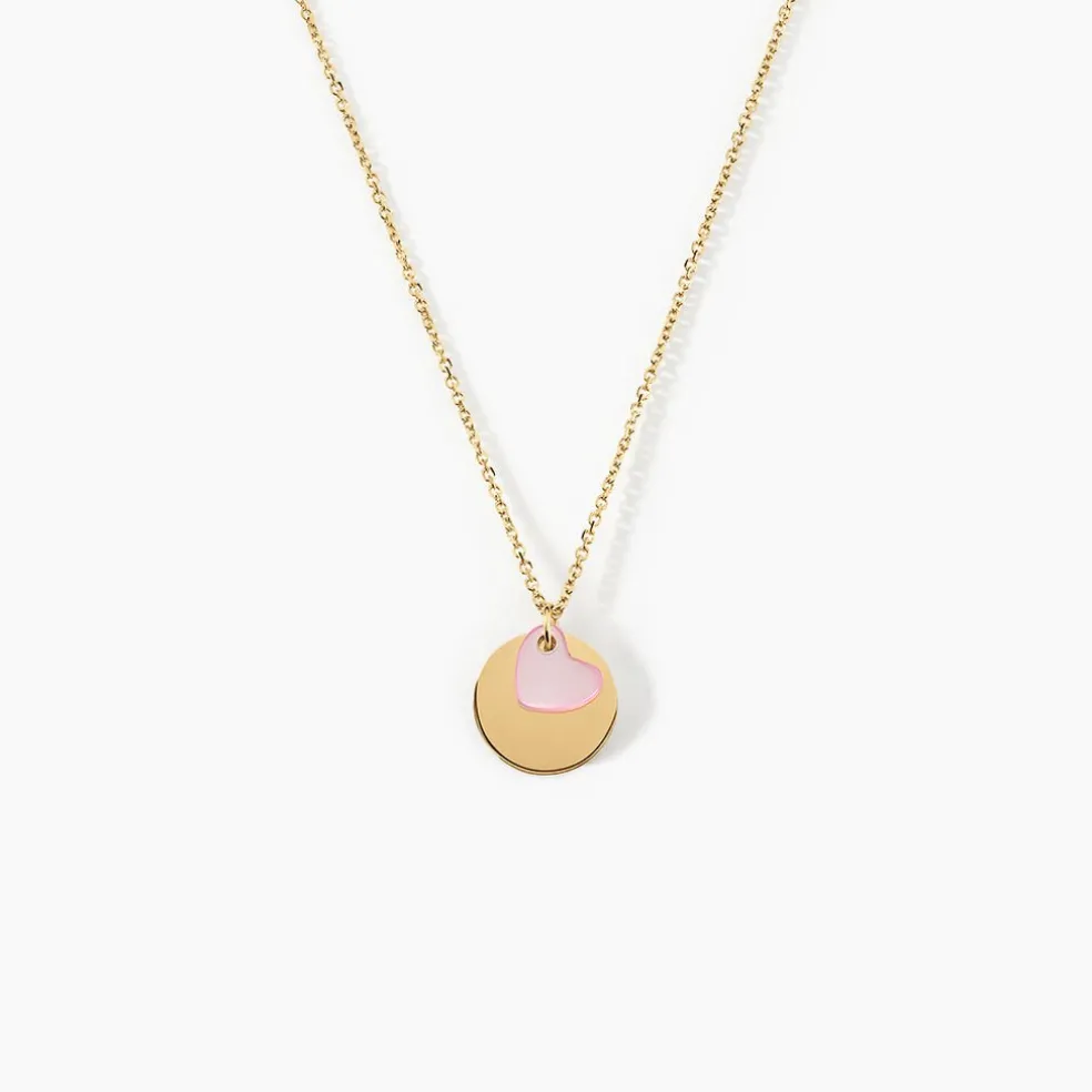 Collier Cleomelia Pastille Or Jaune