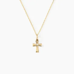 Collier Cobeia Or Jaune Oxyde De Zirconium