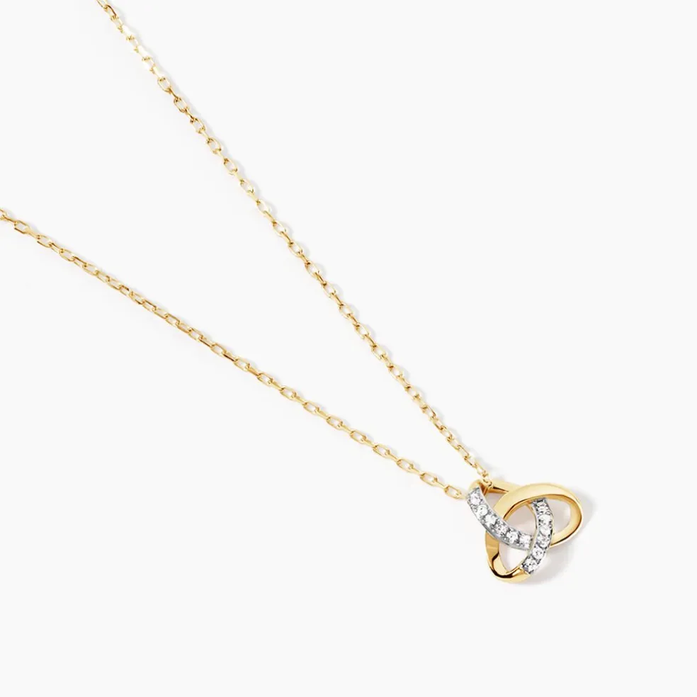 Collier Constellation Or Jaune Diamant