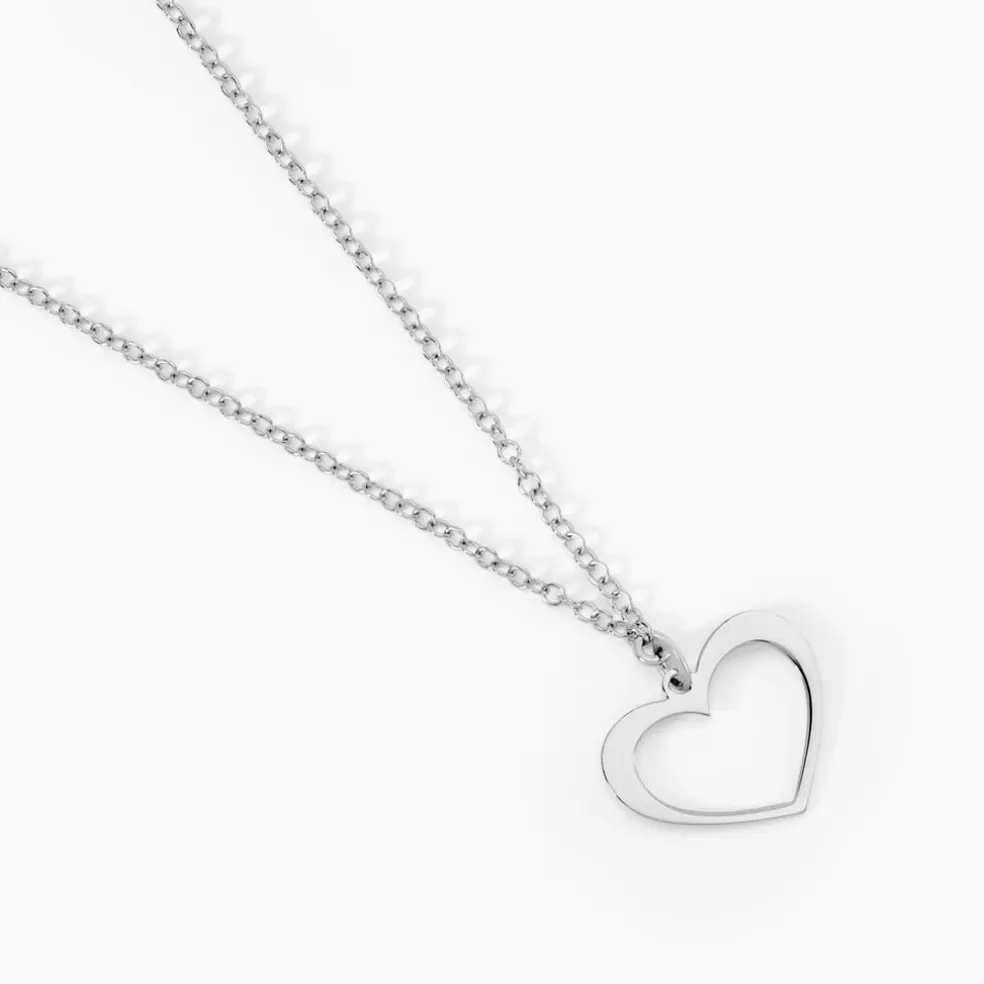 Collier Cosima Argent Blanc
