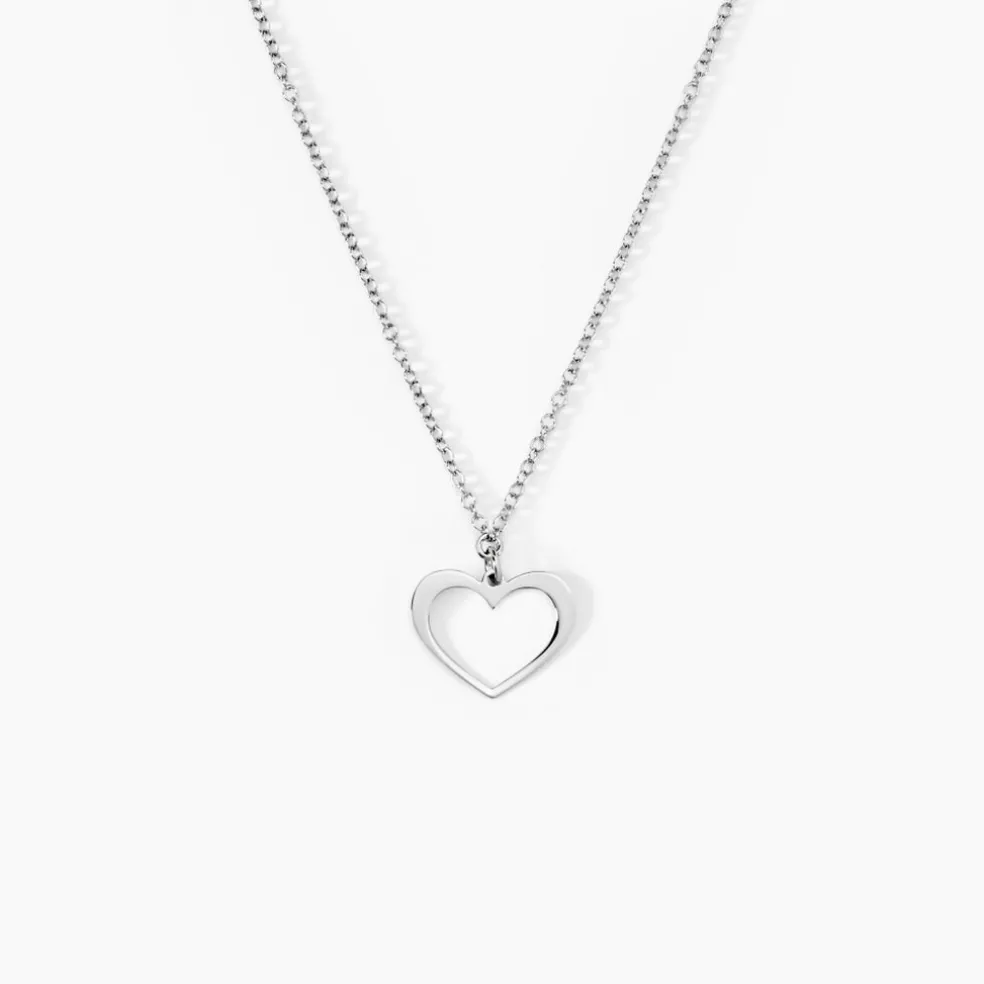 Collier Cosima Argent Blanc
