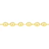 Collier Dami Maille Grain De Cafe Or Jaune