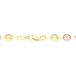Collier Dami Or Tricolore