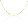 Collier Danae Plaquette Or Bicolore