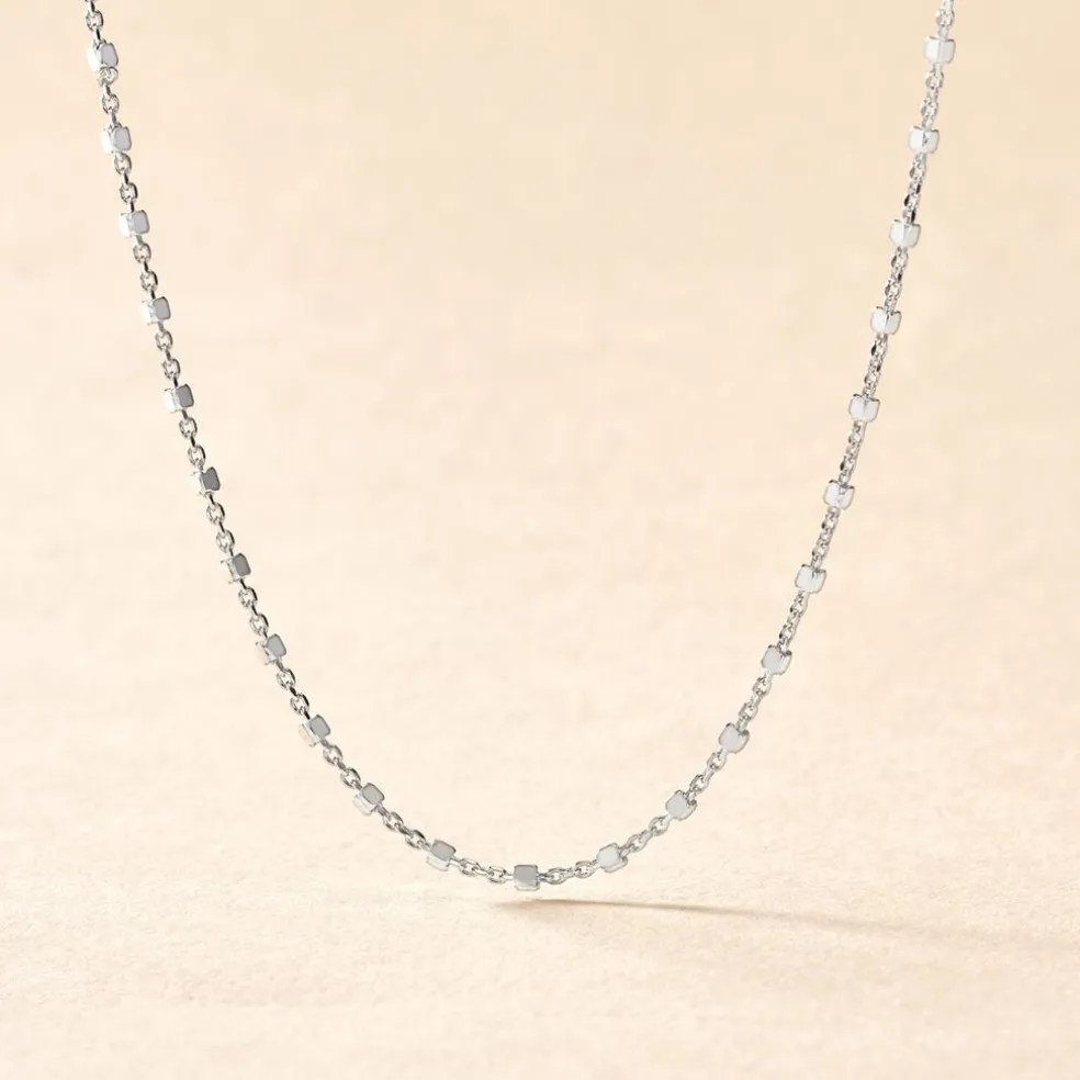 Collier Danael Argent Blanc