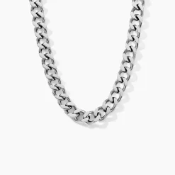 Collier Daniel Acier Blanc