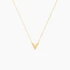 Collier Dao Or Jaune Oxyde De Zirconium