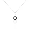 Collier Delphinia Argent Blanc Oxyde De Zirconium