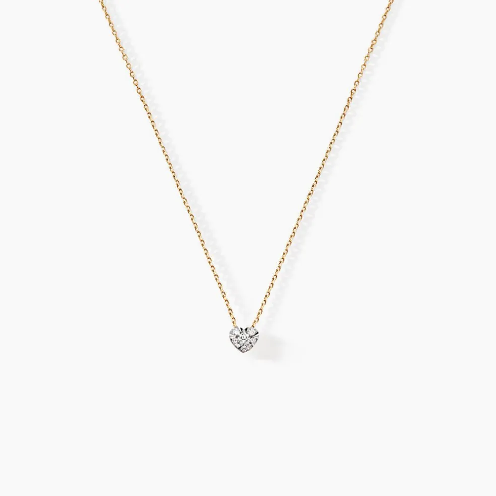 Collier Diamantia Or Jaune Diamant