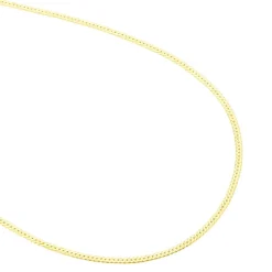 Collier Doline Maille Anglaise Or Jaune