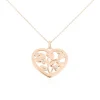 Collier Douglas Argent Rose Oxyde De Zirconium