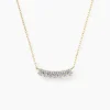 Collier Drake Or Jaune Oxyde De Zirconium