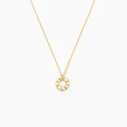 Collier Eclats Solaires Or Jaune