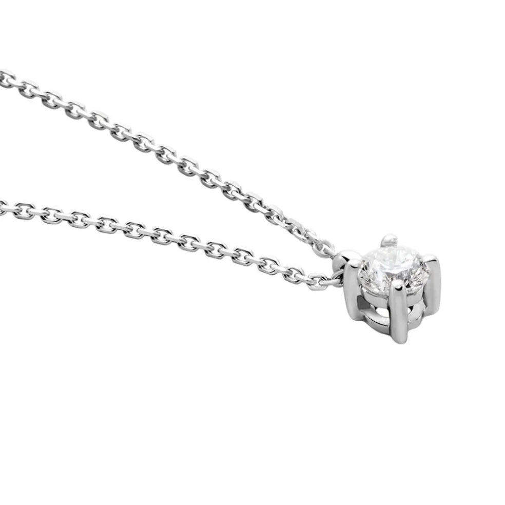 Collier Elfa Or Blanc Diamant