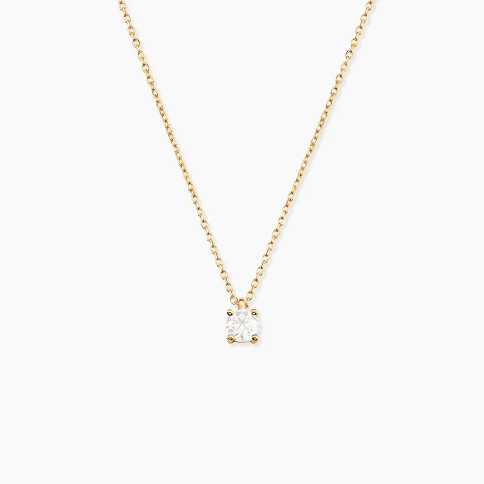 Collier Elfa Or Jaune Diamant