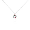 Collier Eliniane Argent Blanc Oxyde De Zirconium