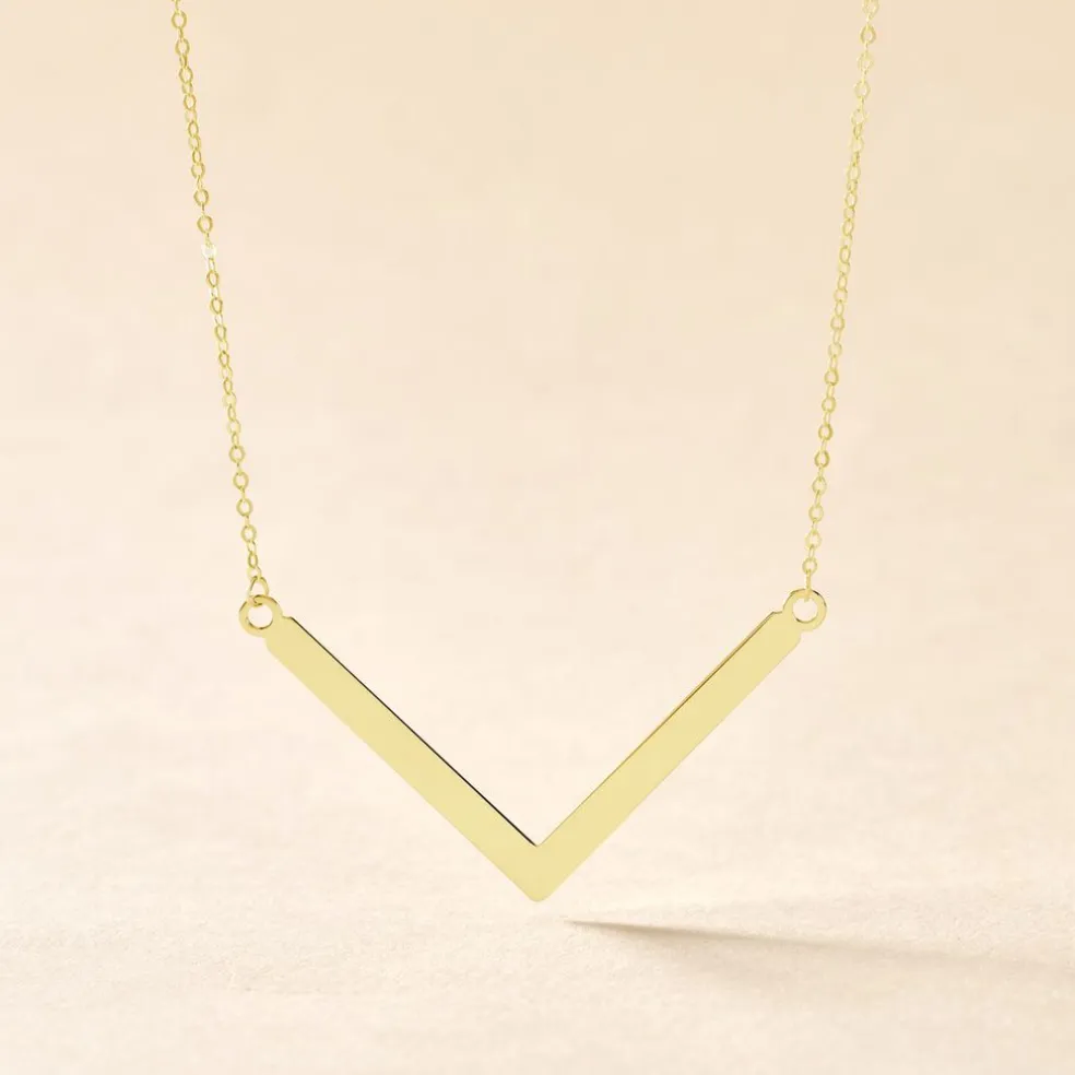 Collier Ella Or Jaune