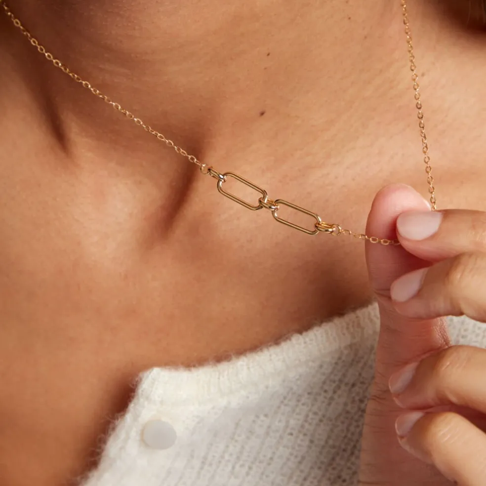 Collier Escape Or Jaune