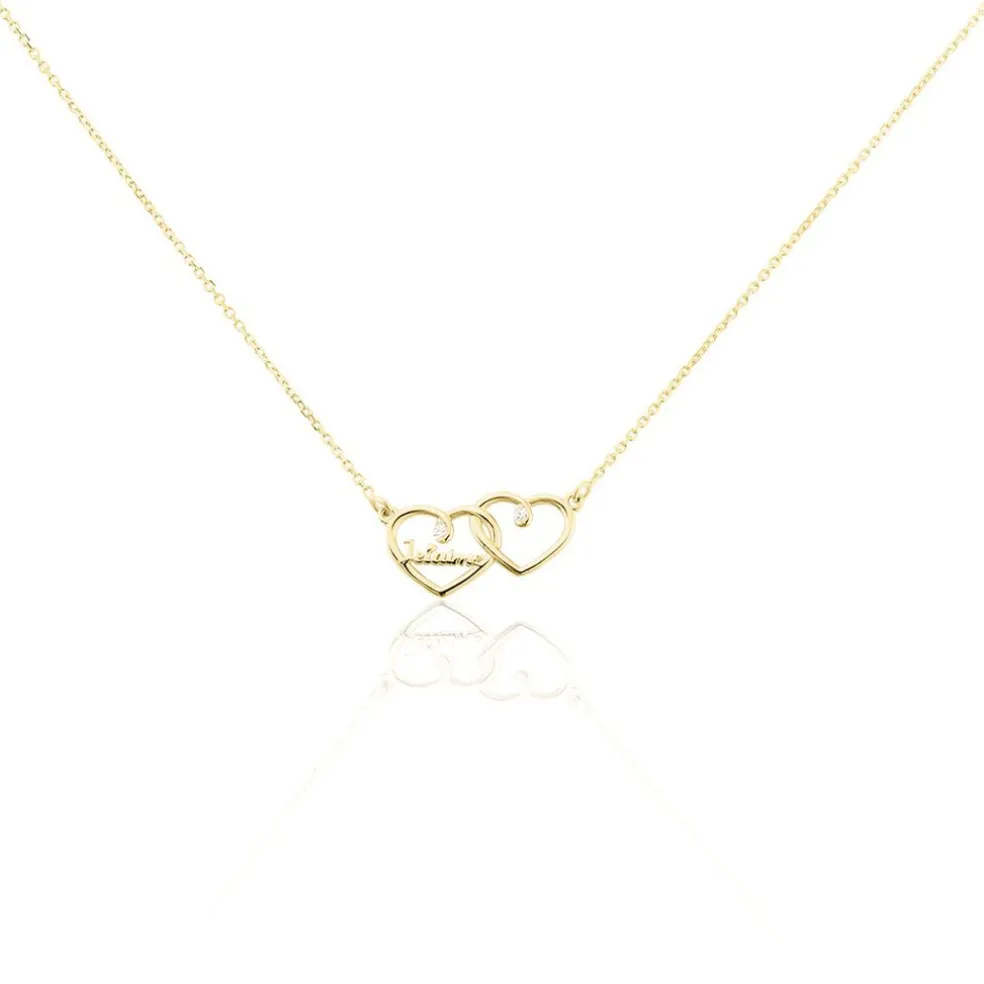 Collier Esdras Or Jaune