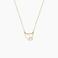 Collier Estello Or Bicolore