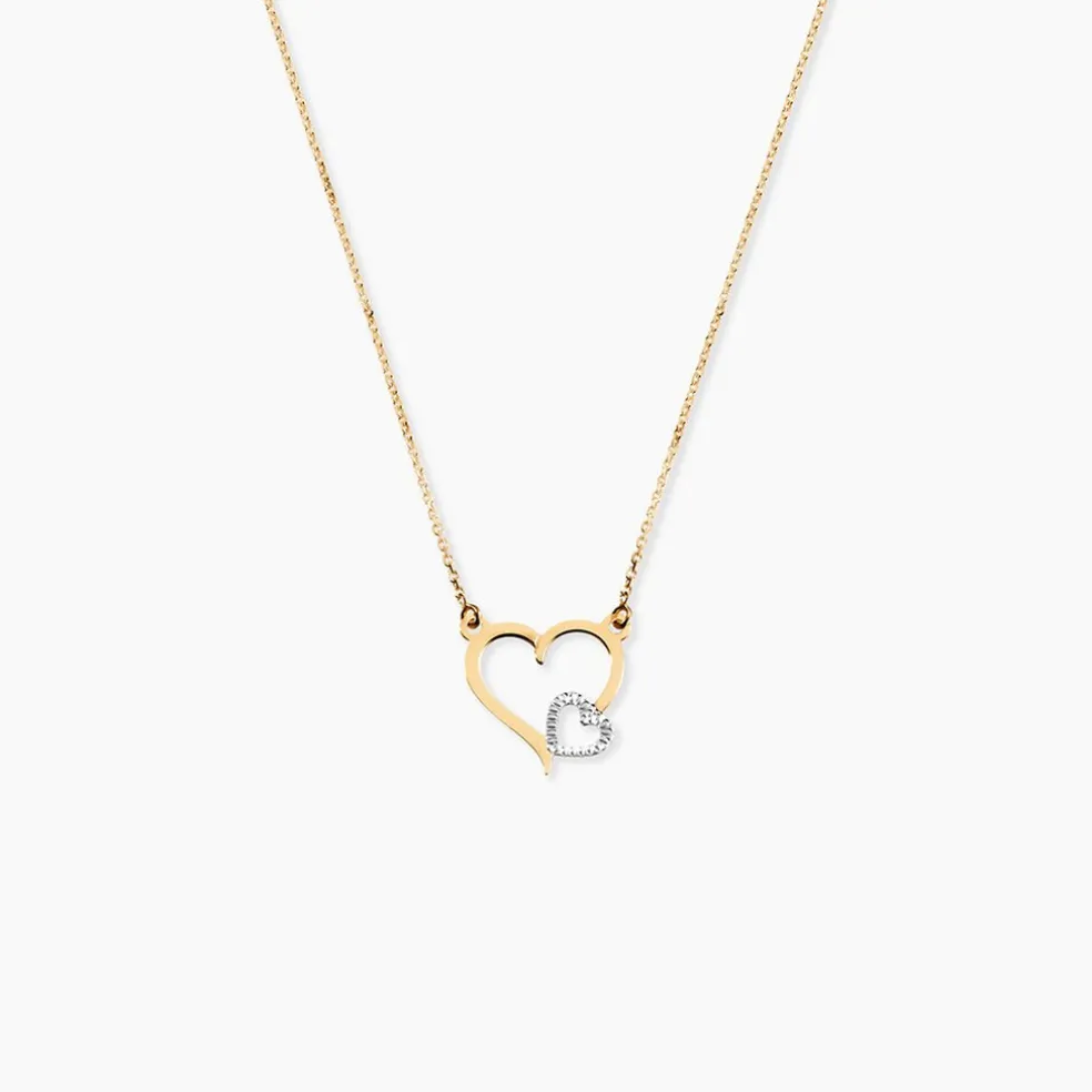 Collier Estello Or Bicolore