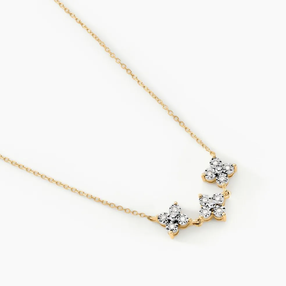 Collier Eternal Spring Or Jaune Diamant