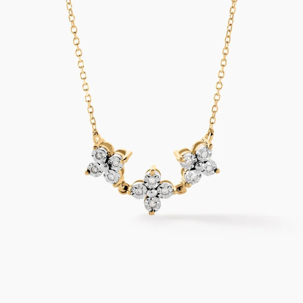 Collier Eternal Spring Or Jaune Diamant