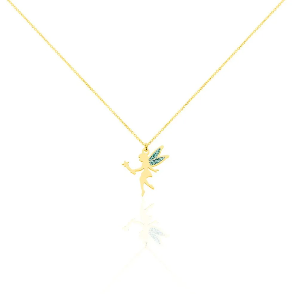 Collier Feelia Or Jaune