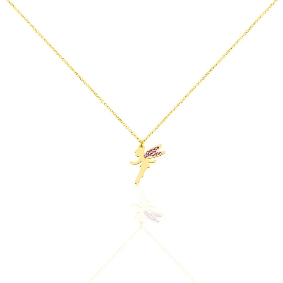 Collier Feelia Or Jaune
