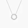Collier Florange Argent Blanc Oxyde De Zirconium