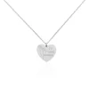 Collier Florine Argent Blanc