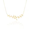 Collier Folia Plaqué Or Jaune