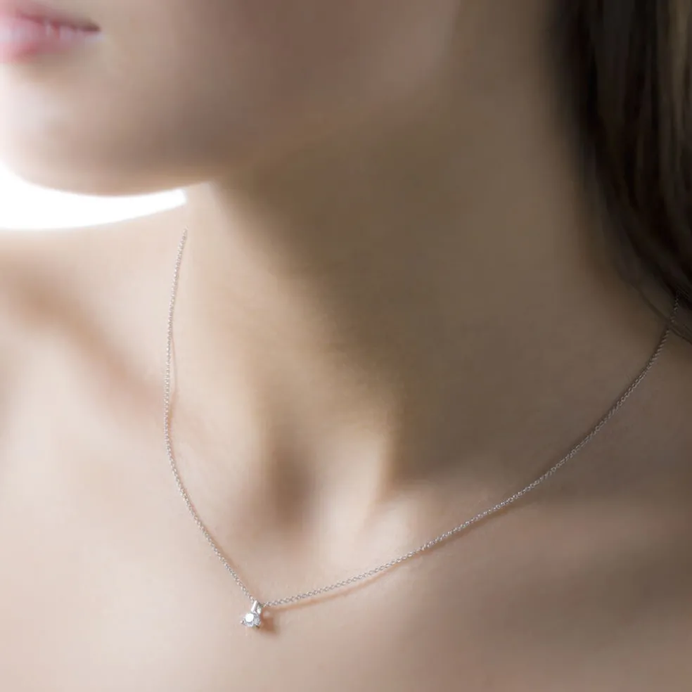 Collier Gianna Or Blanc Diamant