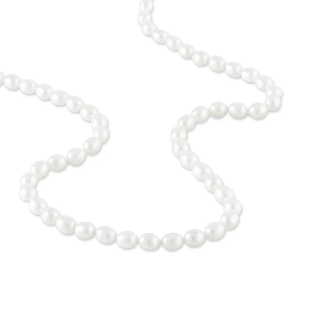 Collier Giustina Or Jaune Perle De Culture